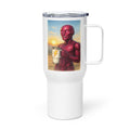 Red Android Man Travel Mug