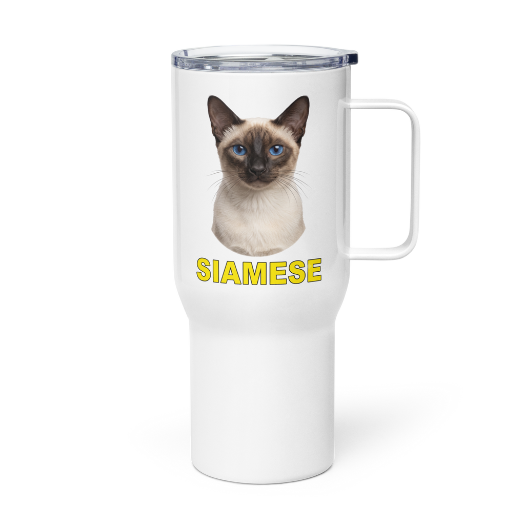 Siamese Cat Travel Mug