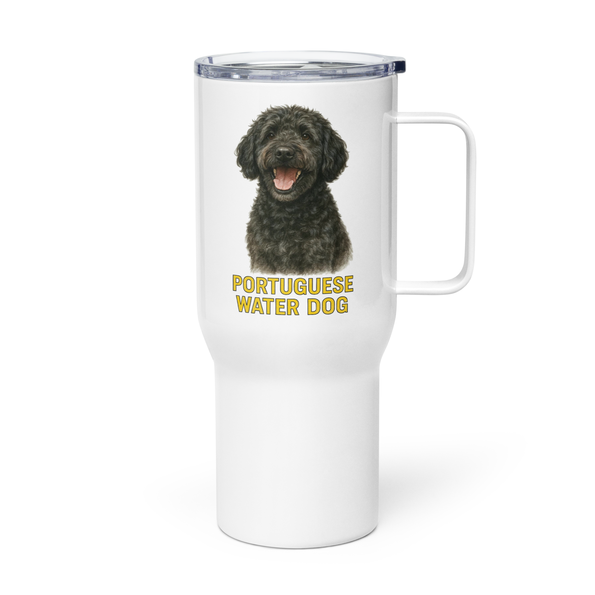 Portuguese Water Dog Travel Mug