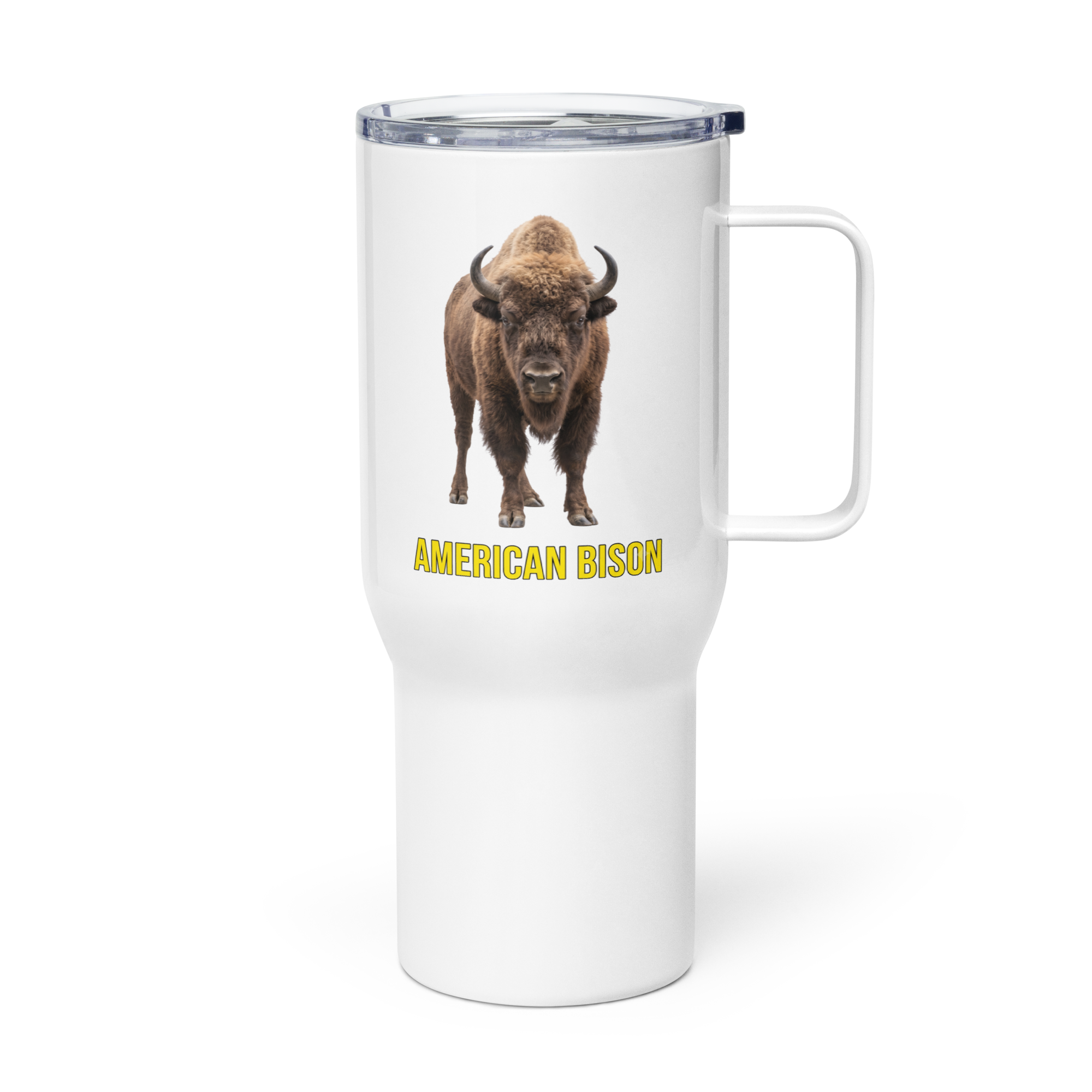 American Bison Travel Mug
