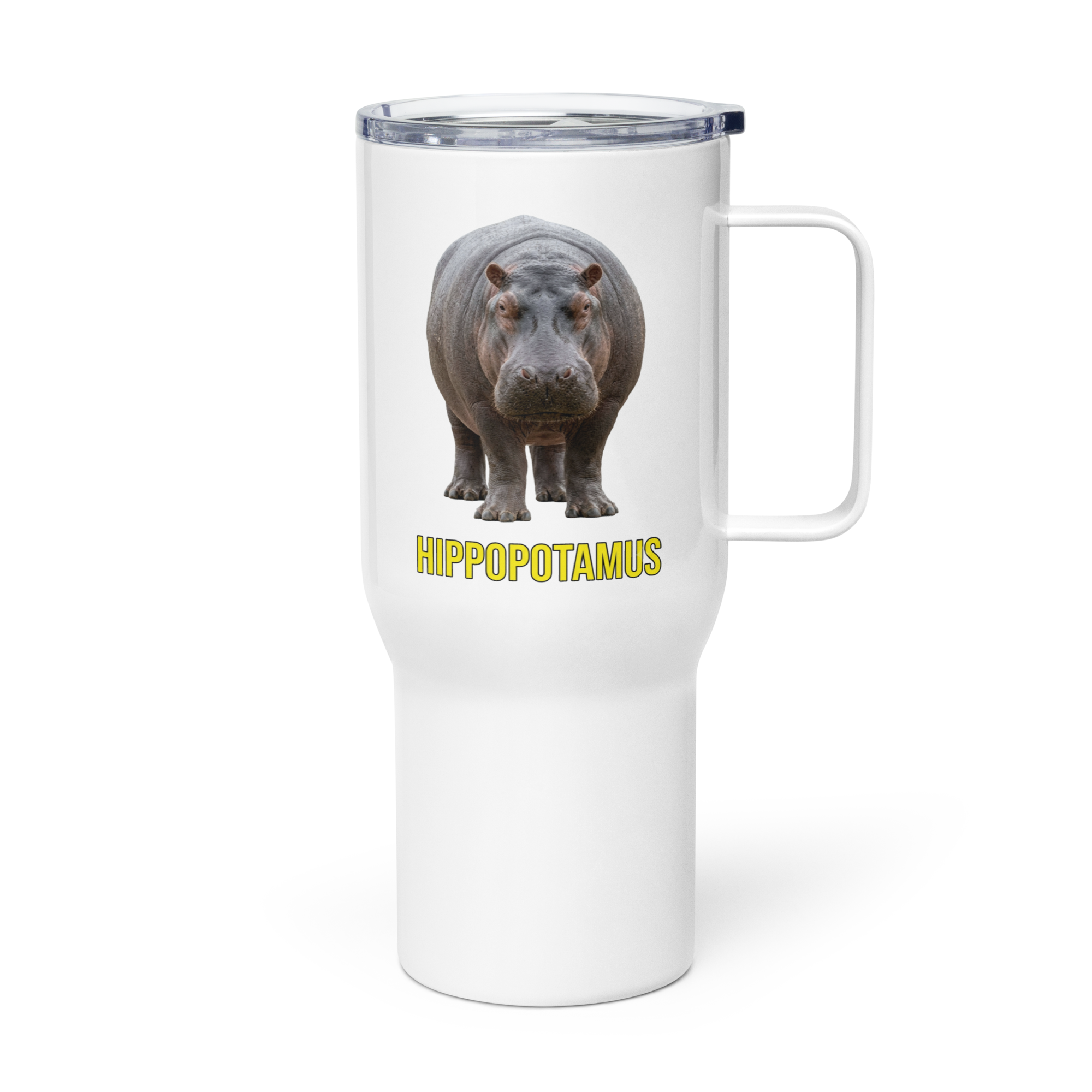 Hippopotamus Travel Mug