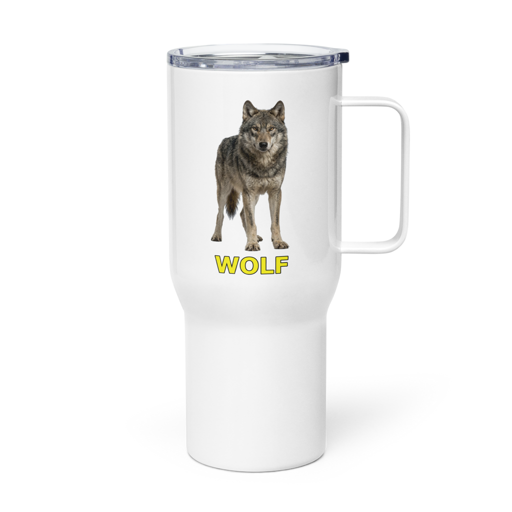 Wolf Travel Mug