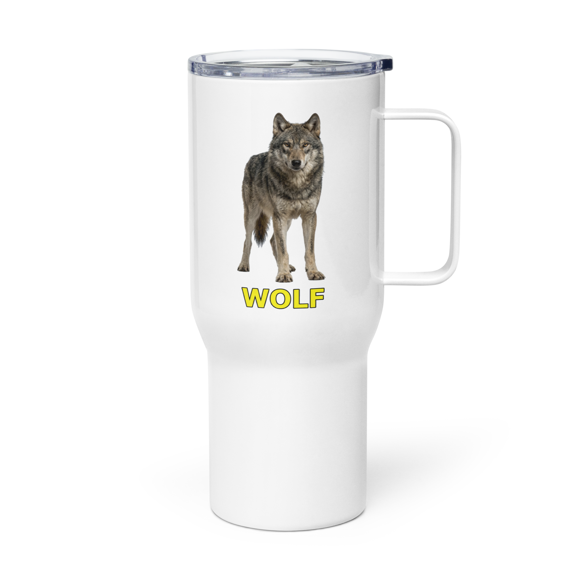 Wolf Travel Mug