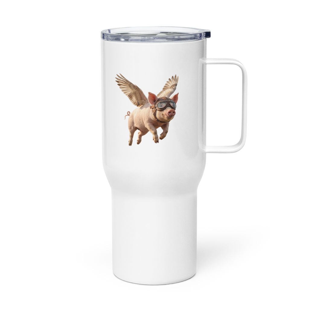 Flying Pig Travel Mug