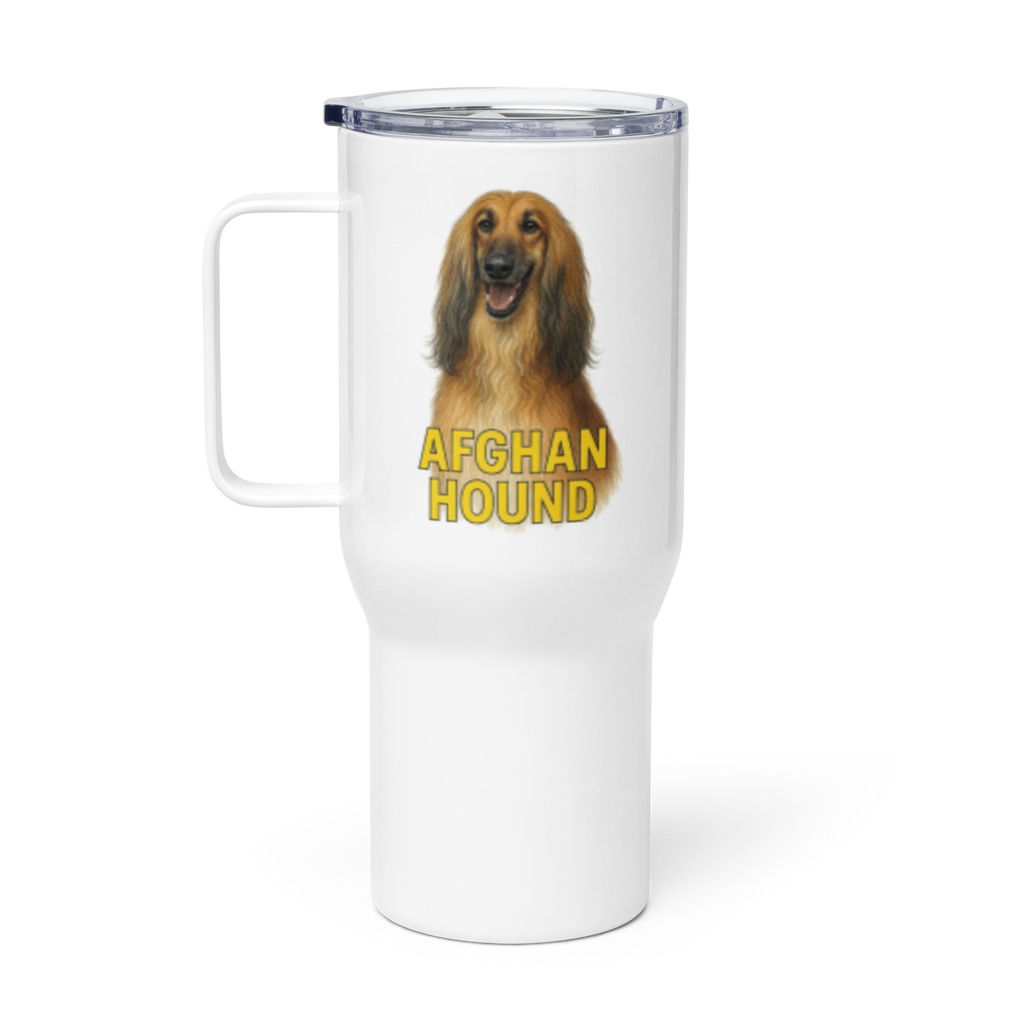 Afghan Hound Travel Mug