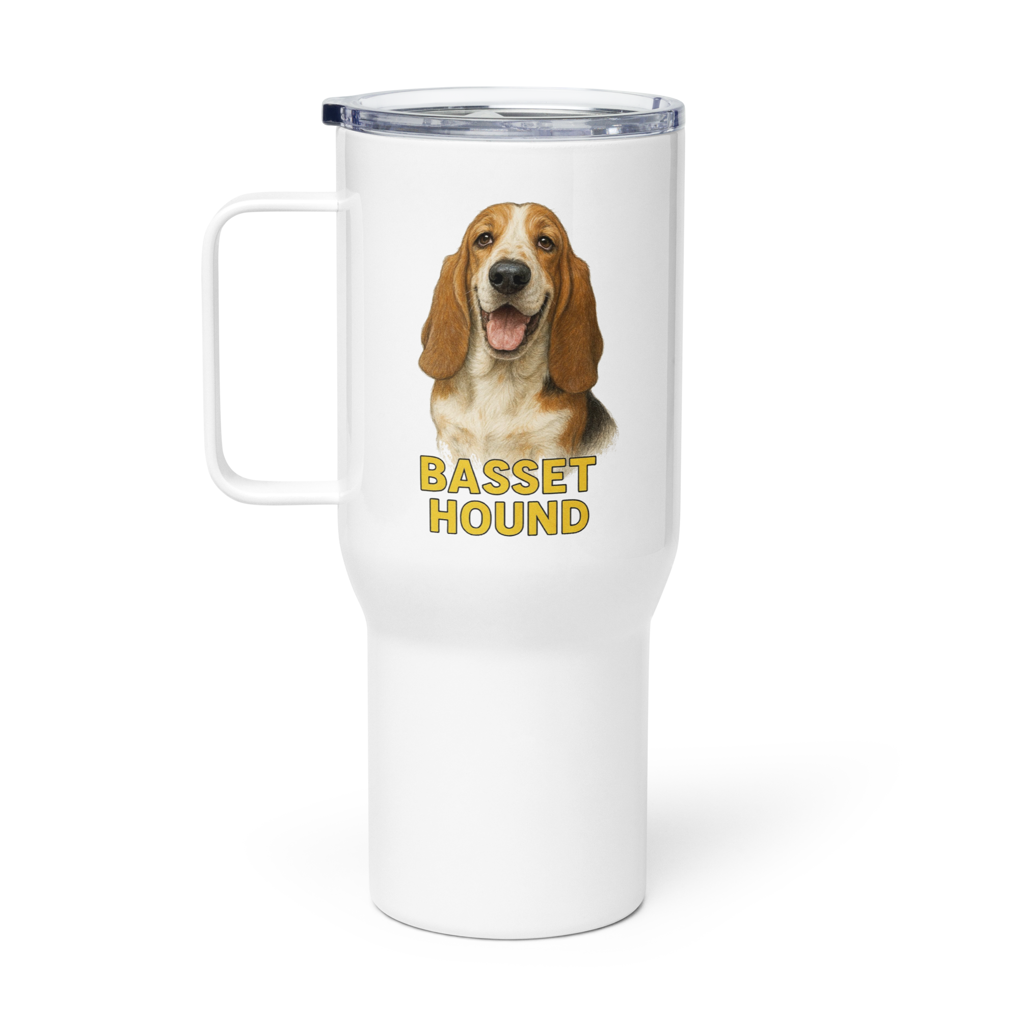 Basset Hound Travel Mug