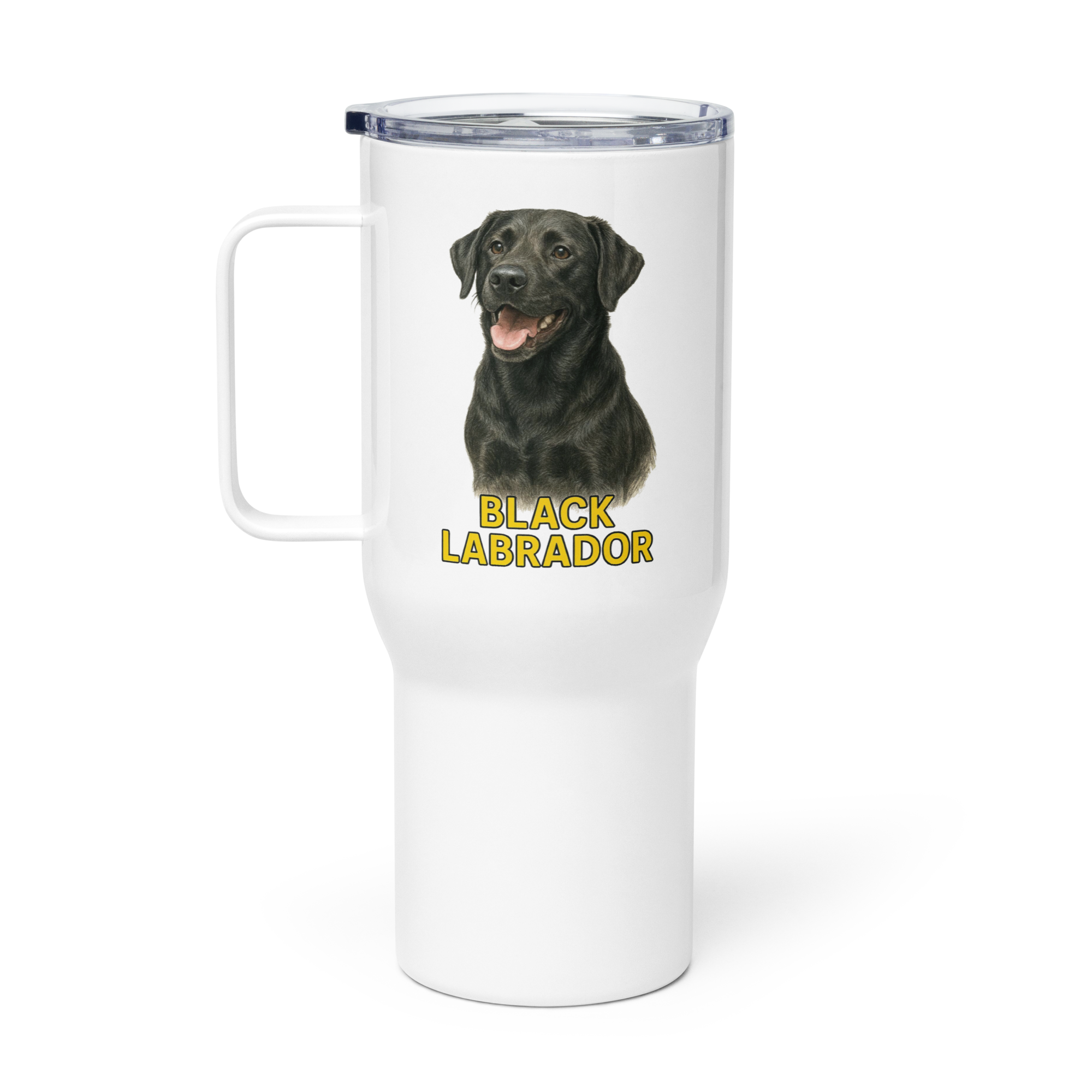 Black Labrador Travel Mug