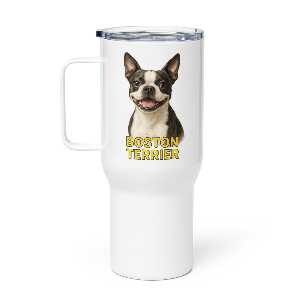 Boston Terrier Travel Mug
