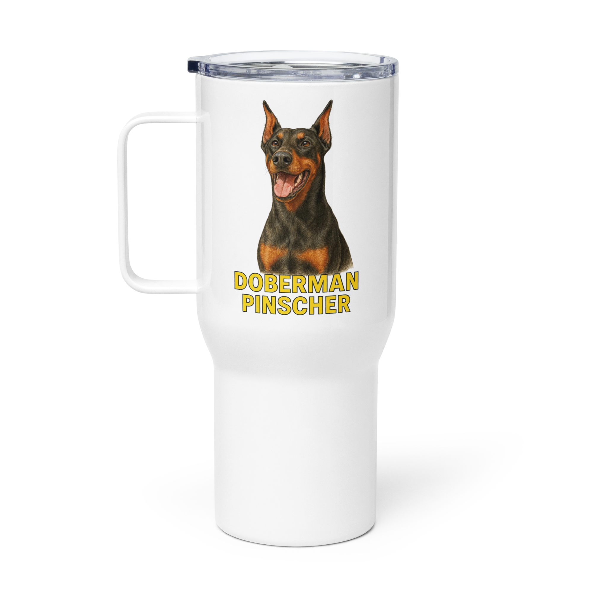 Doberman Pinscher Travel Mug