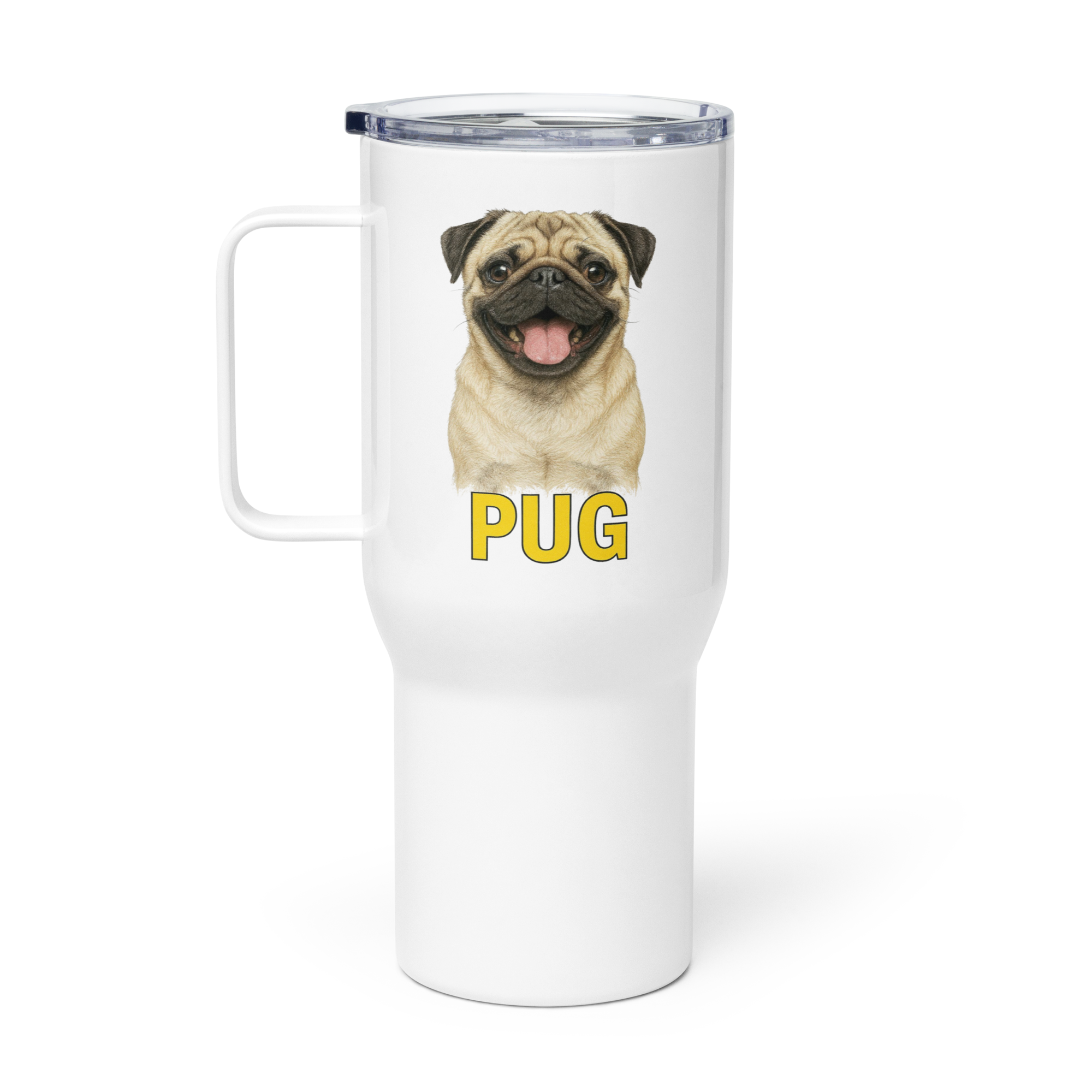 Pug Travel Mug
