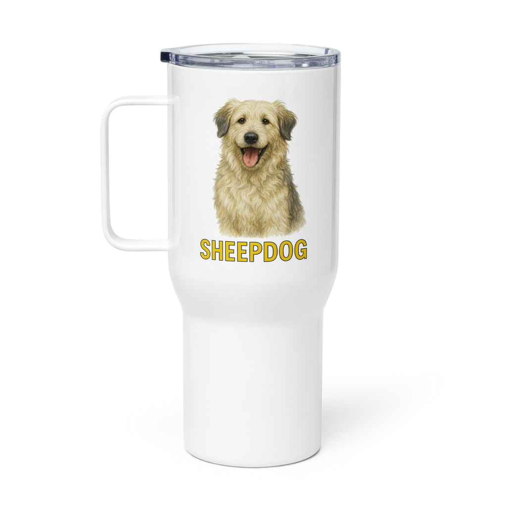 Sheepdog Travel Mug