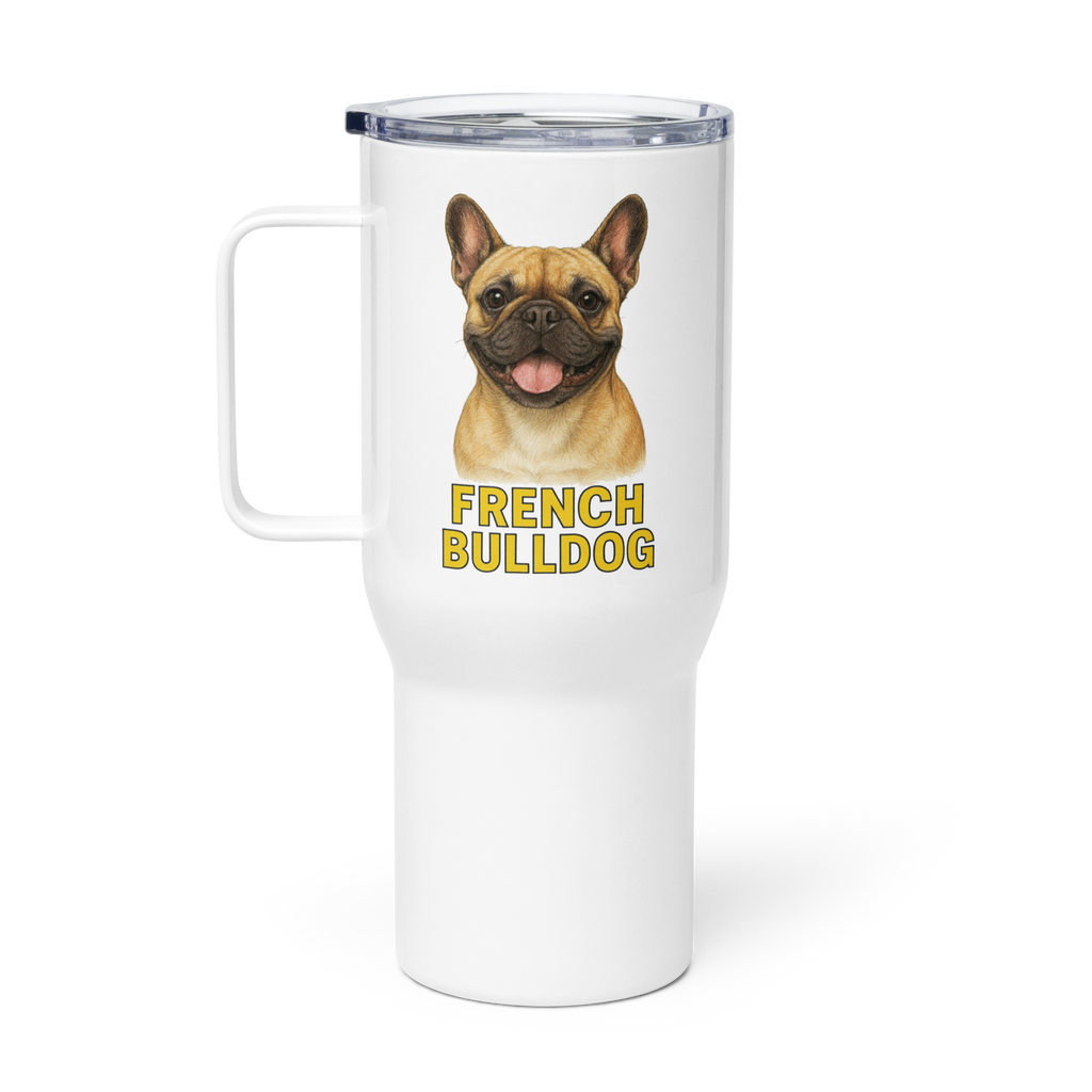 French Bulldog Travel Mug