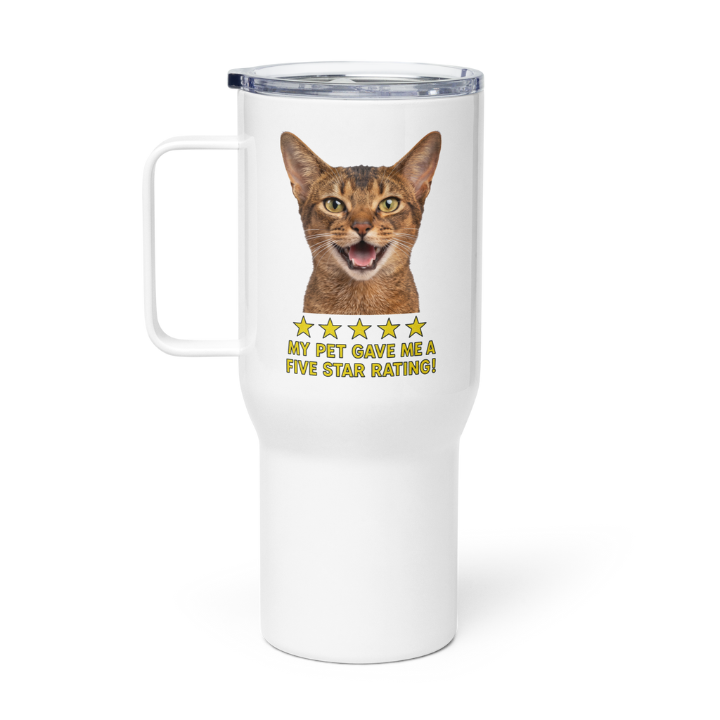 Abyssinian Cat Travel Mug