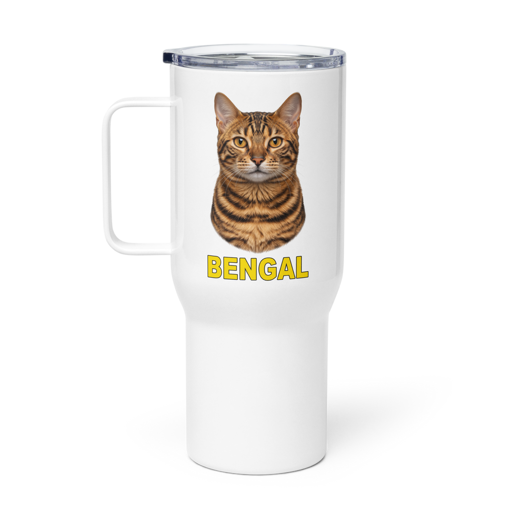 Bengal Cat Travel Mug