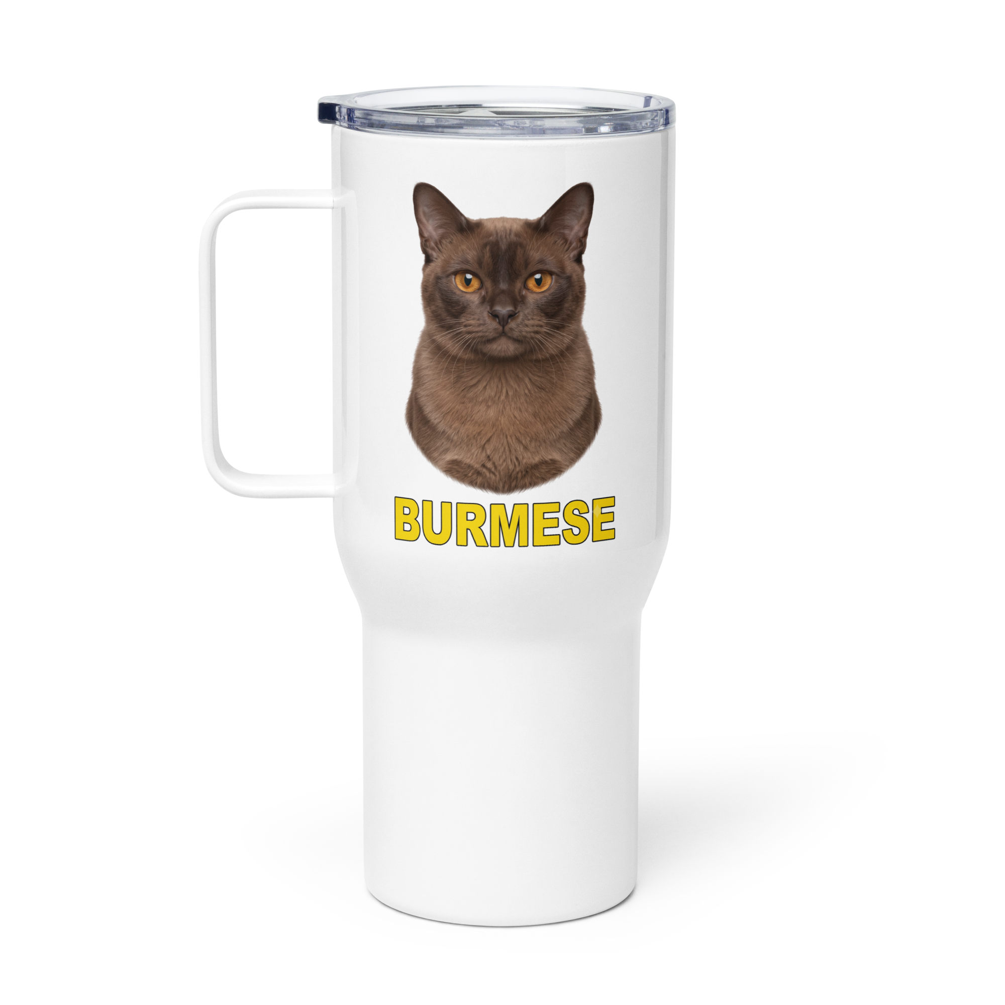 Burmese Cat Travel Mug