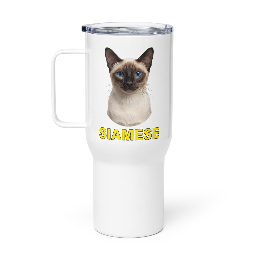 Siamese Cat Travel Mug