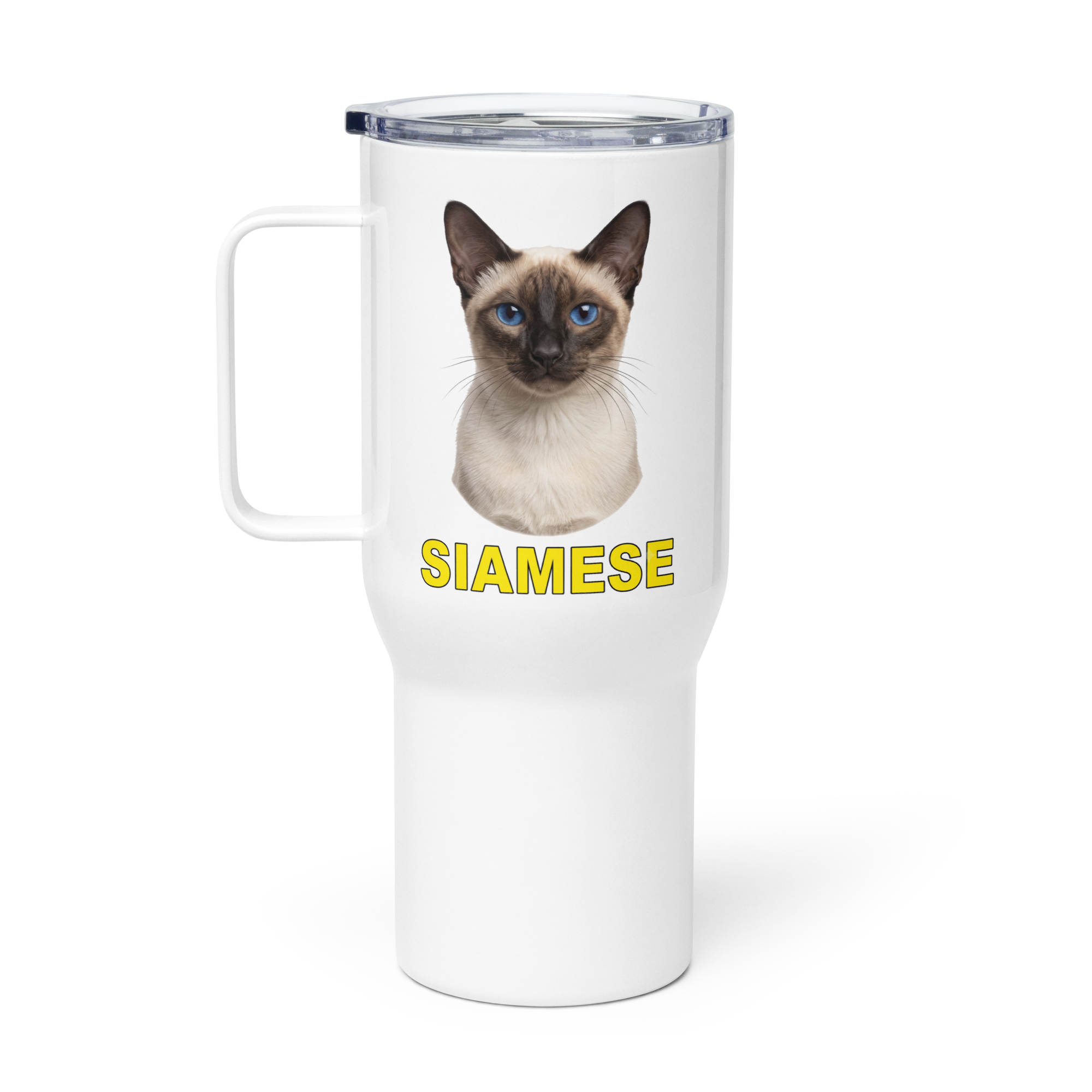Siamese Cat Travel Mug