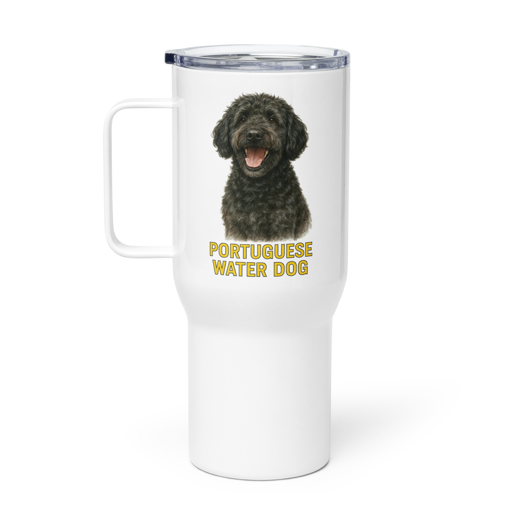 Portuguese Water Dog Travel Mug