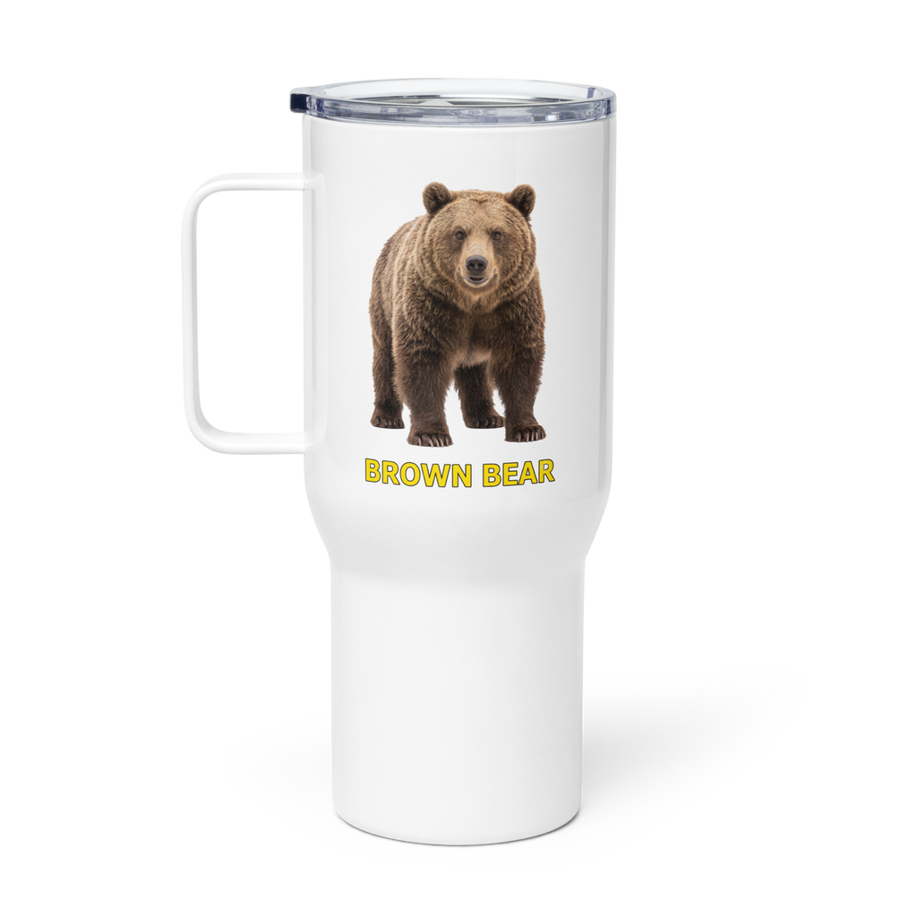 Brown Bear Travel Mug