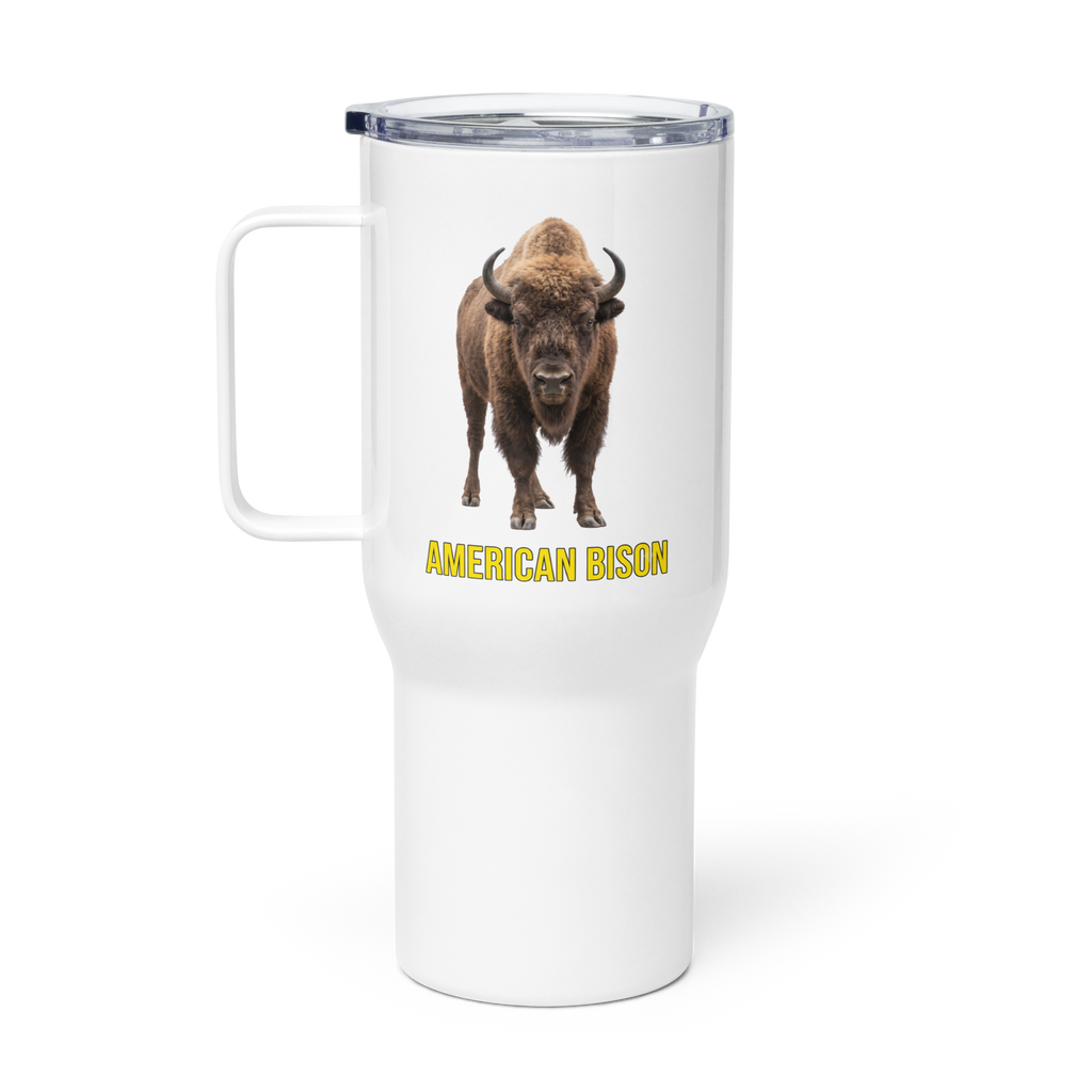 American Bison Travel Mug