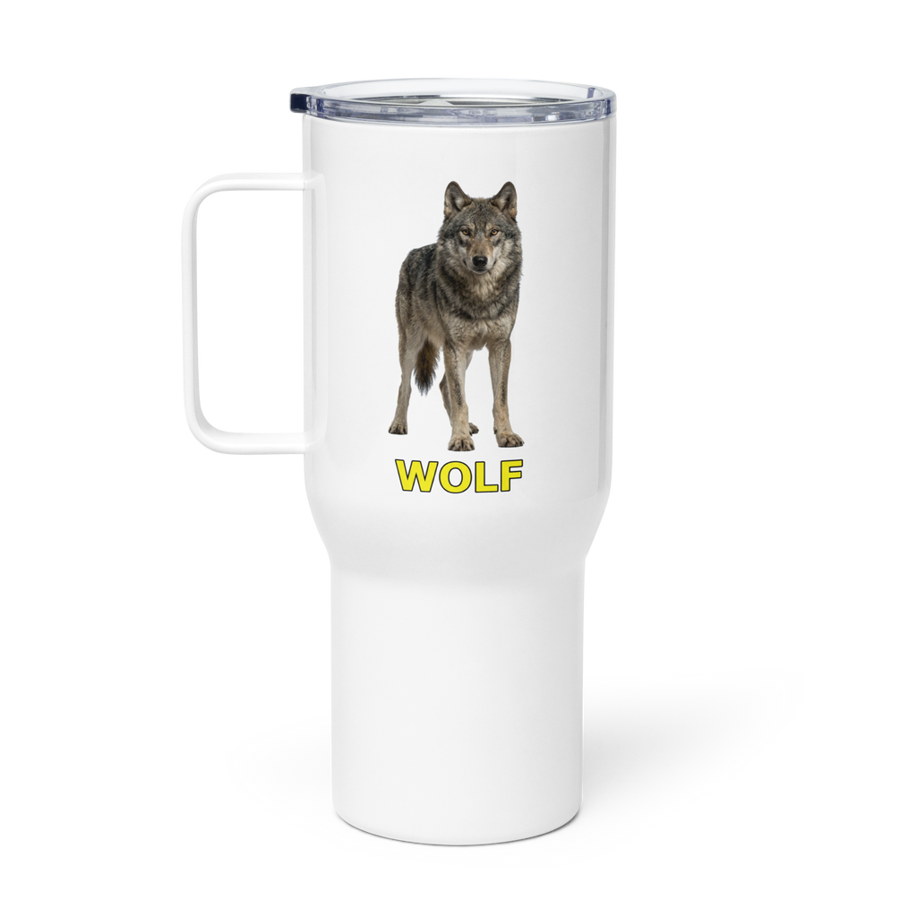 Wolf Travel Mug