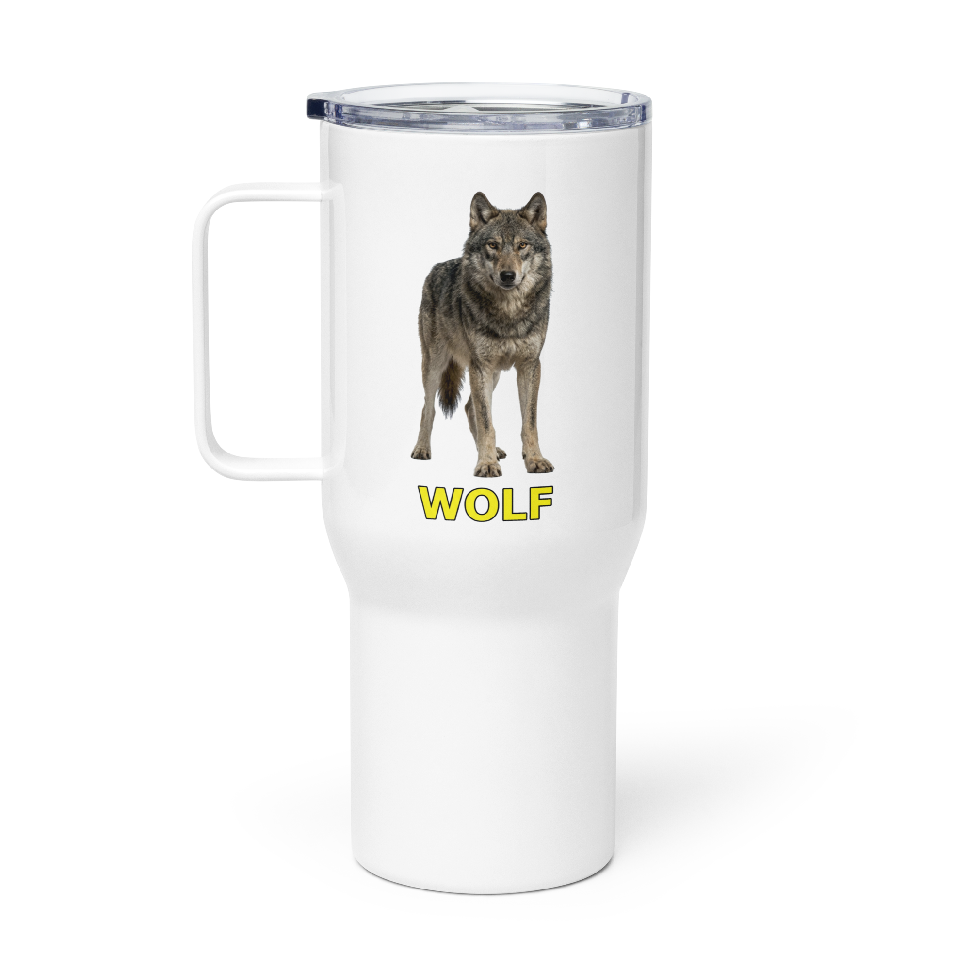 Wolf Travel Mug