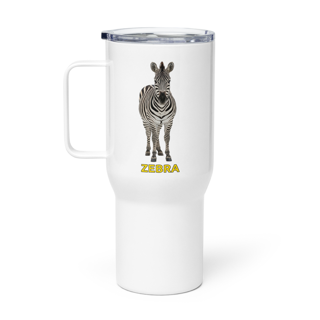Zebra Travel Mug