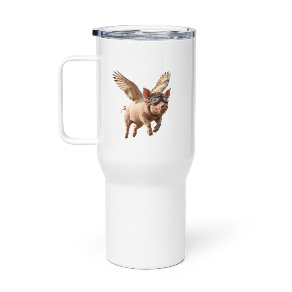 Flying Pig Travel Mug