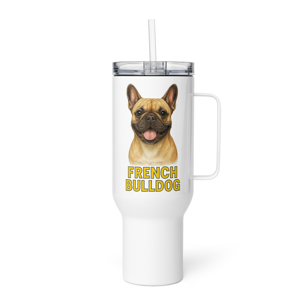 French Bulldog Travel Mug