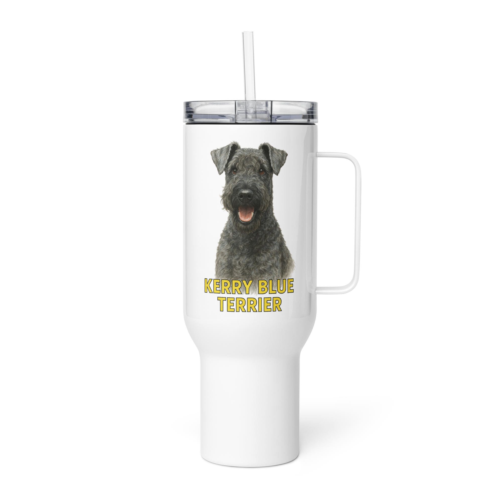 Kerry Blue Terrier Travel Mug