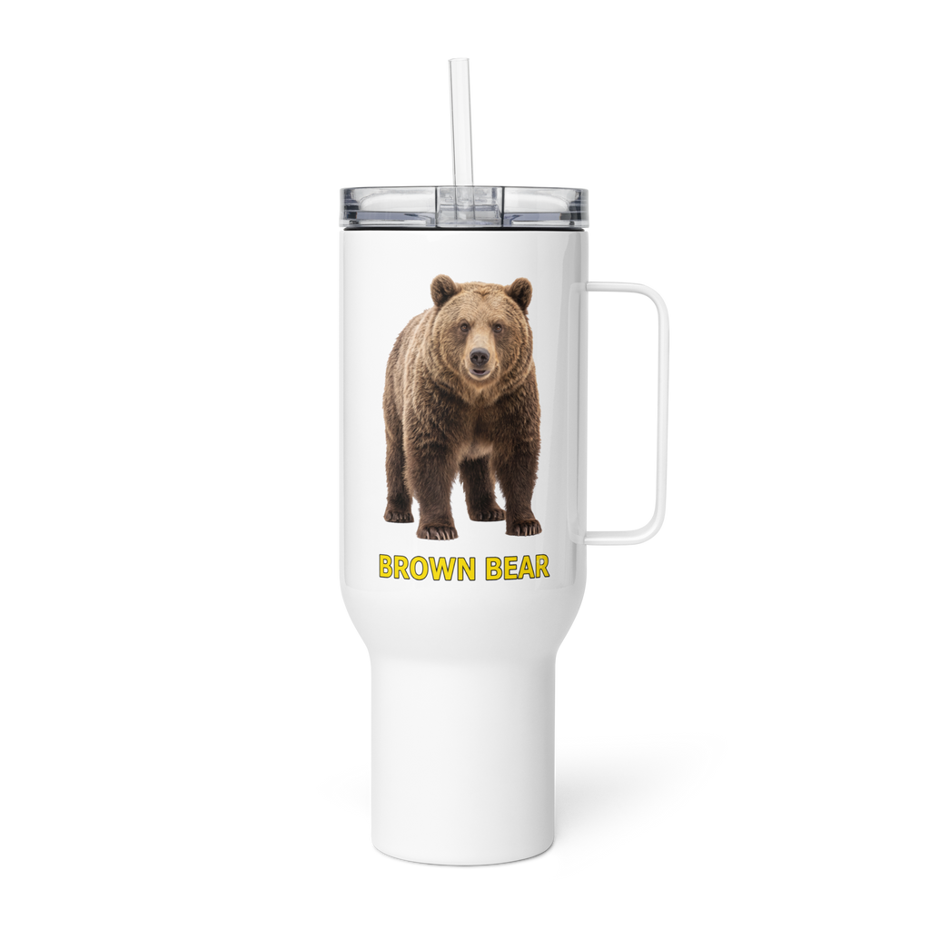 Brown Bear Travel Mug