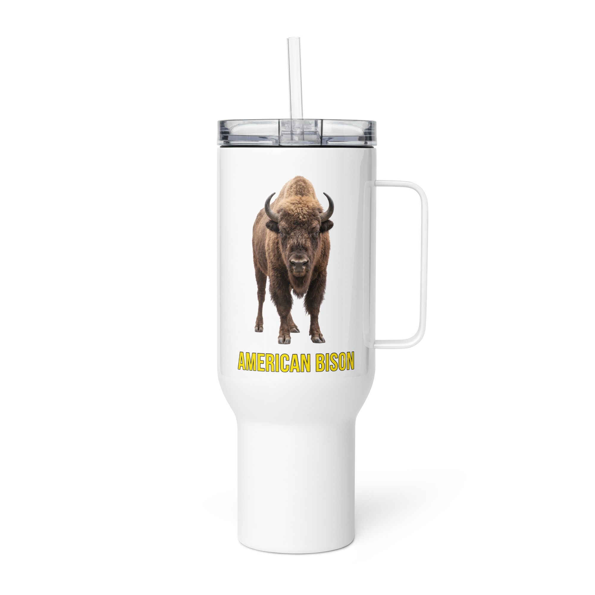 American Bison Travel Mug