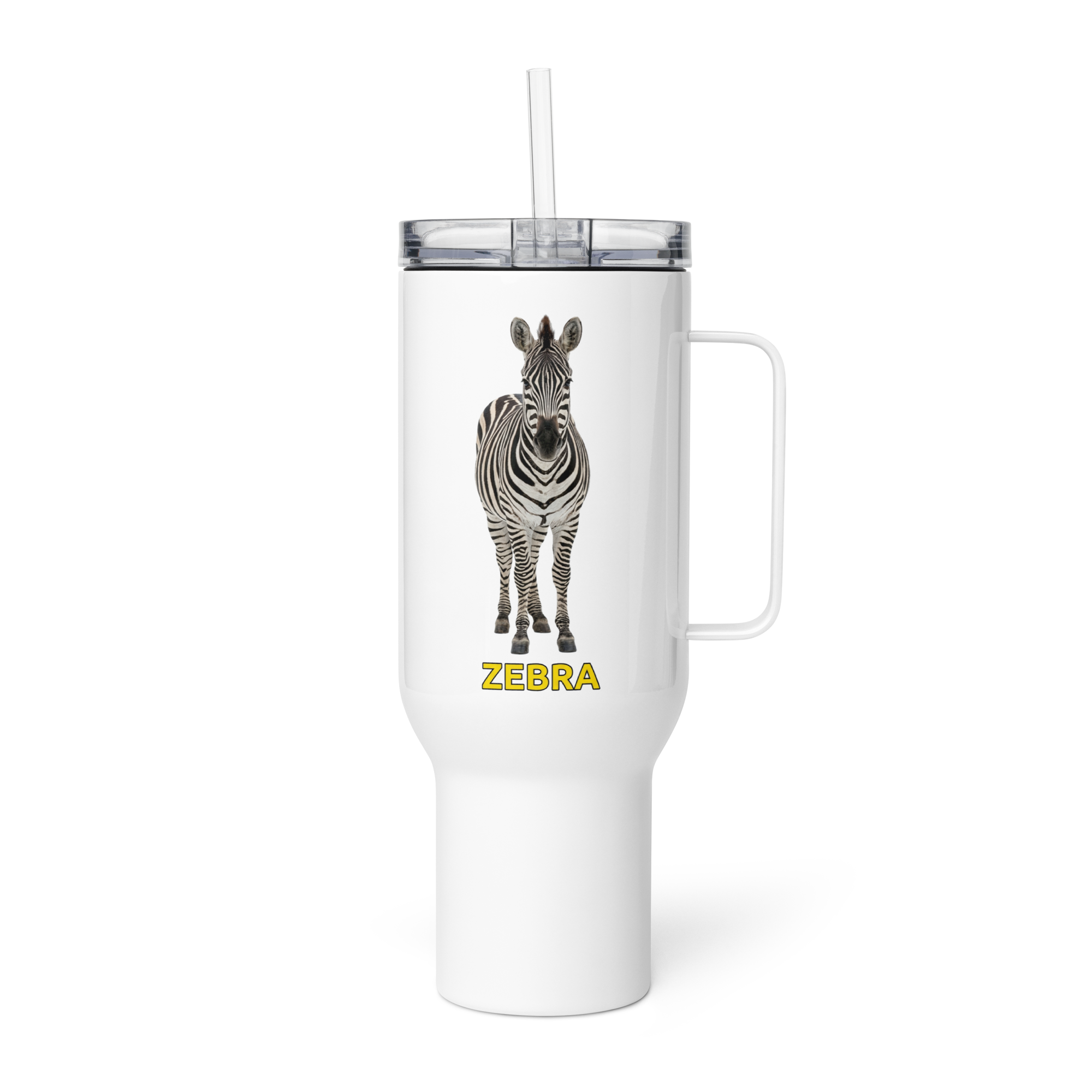 Zebra Travel Mug