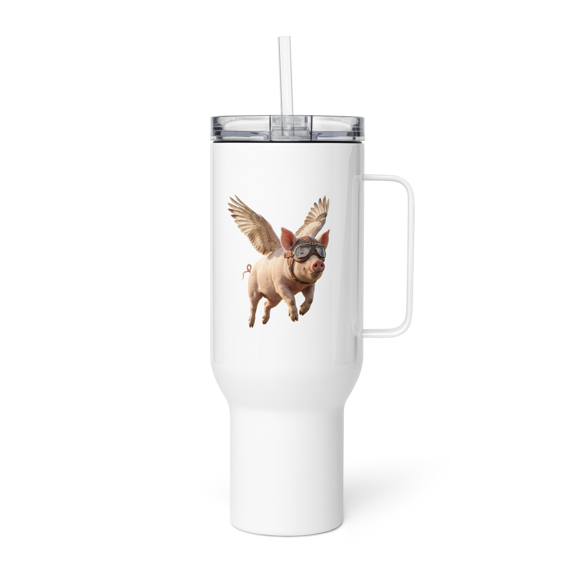 Flying Pig Travel Mug