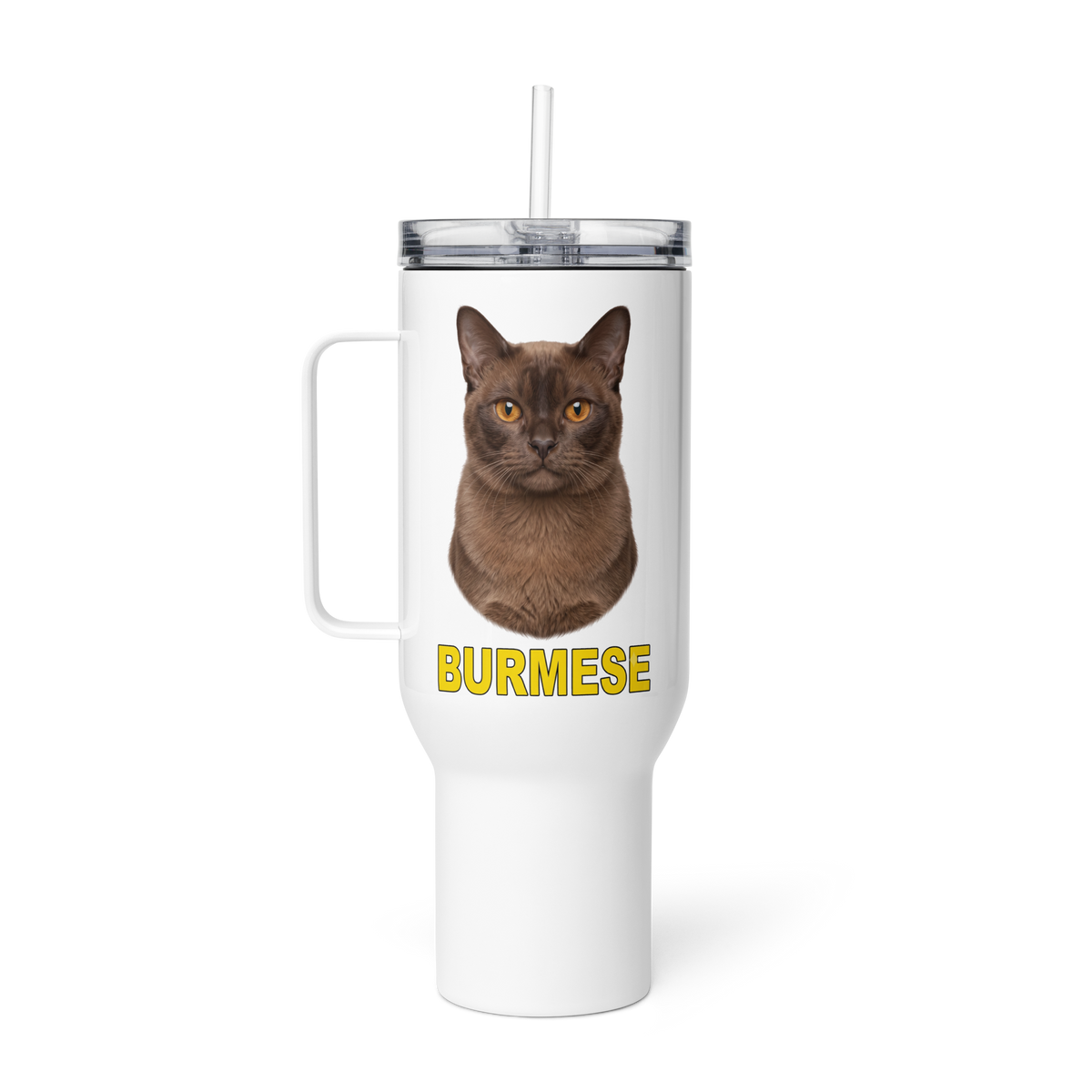 Burmese Cat Travel Mug