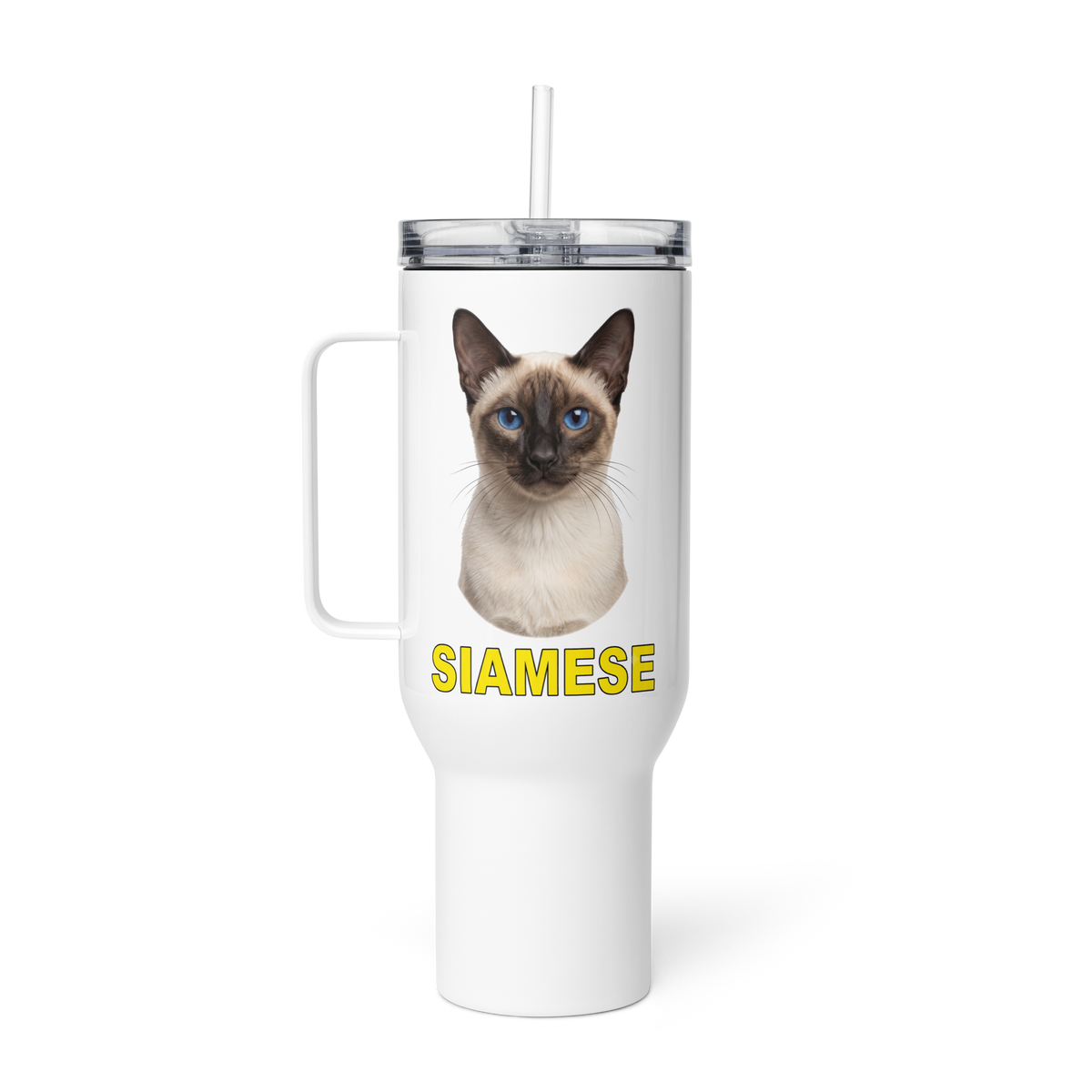 Siamese Cat Travel Mug
