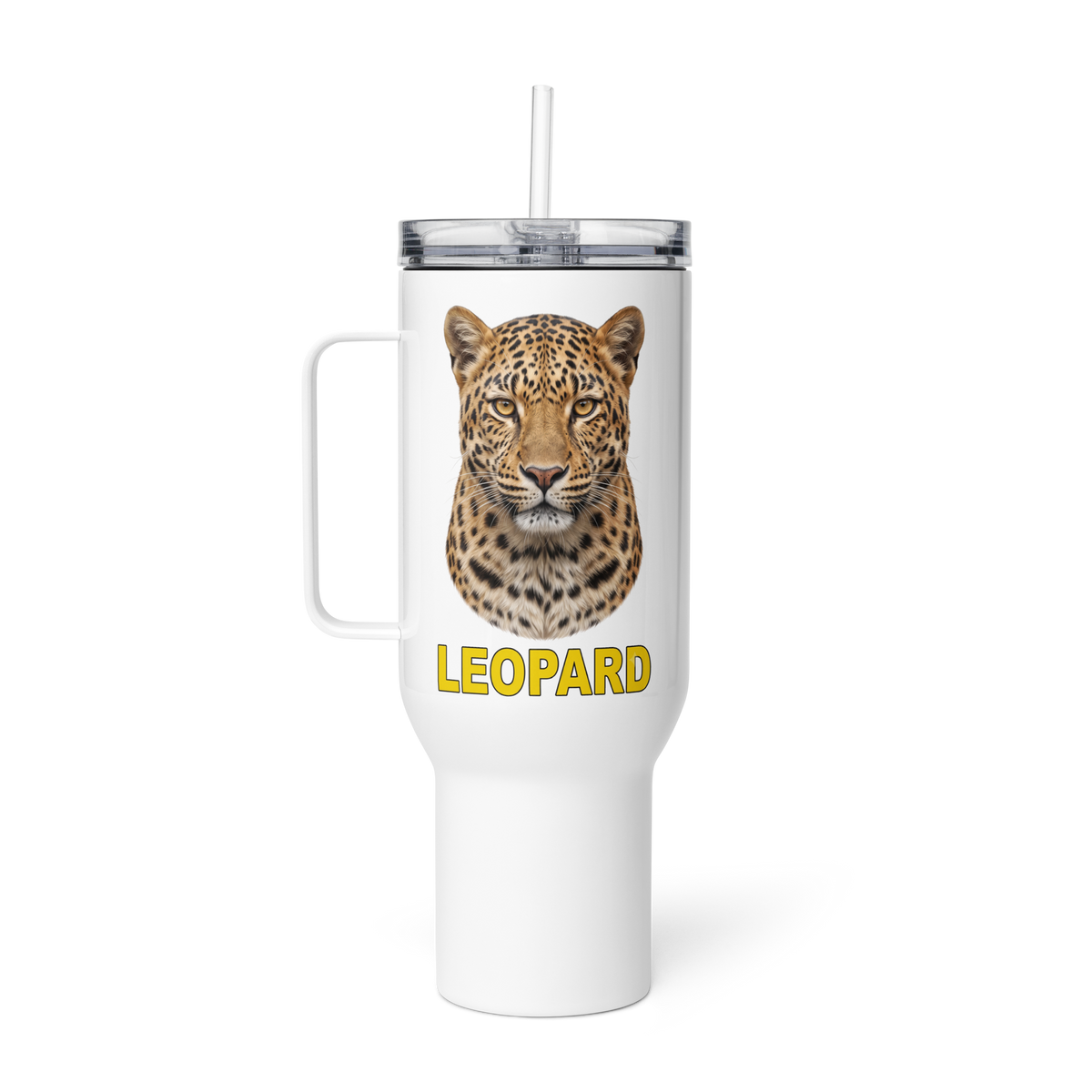 Leopard Cat Travel Mug