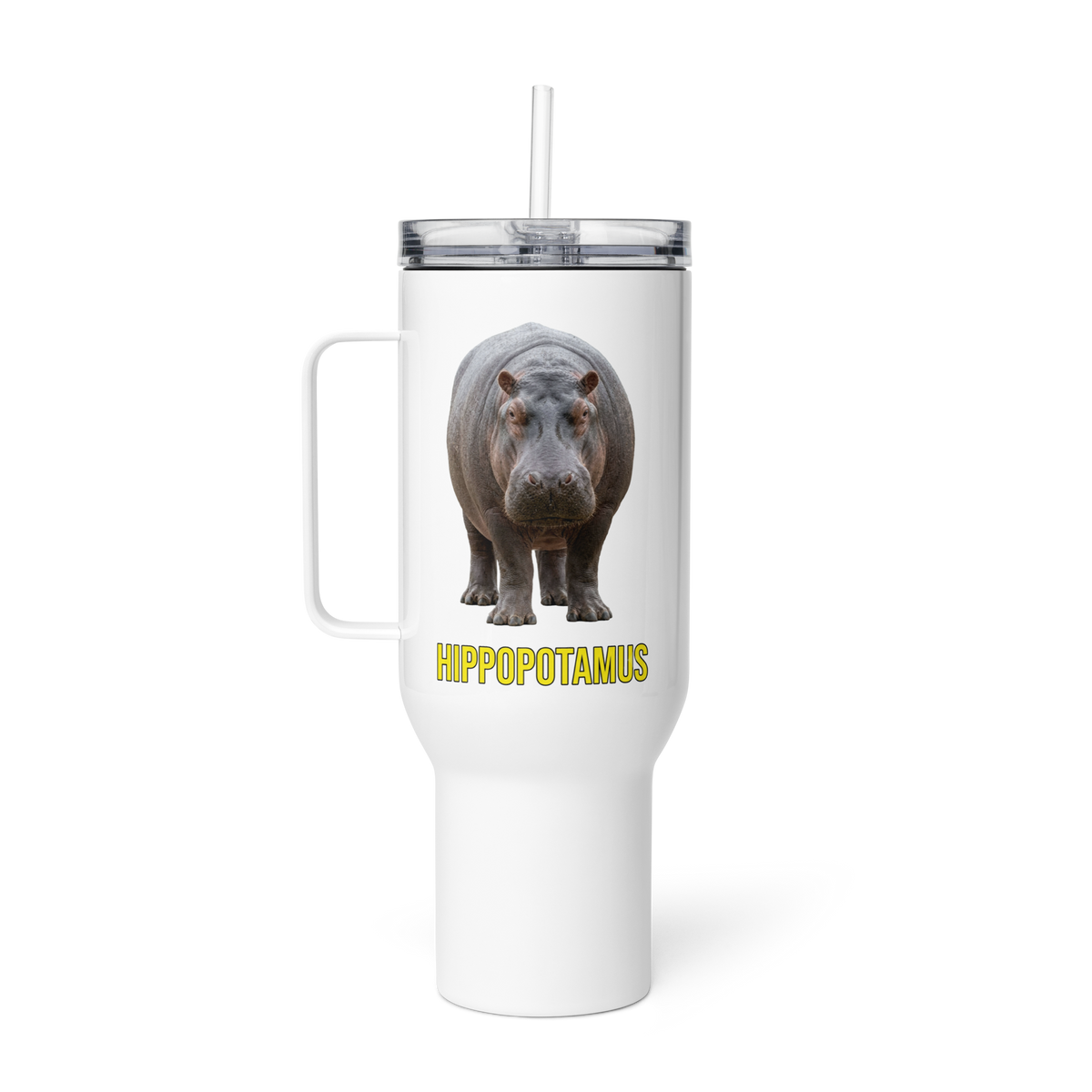 Hippopotamus Travel Mug