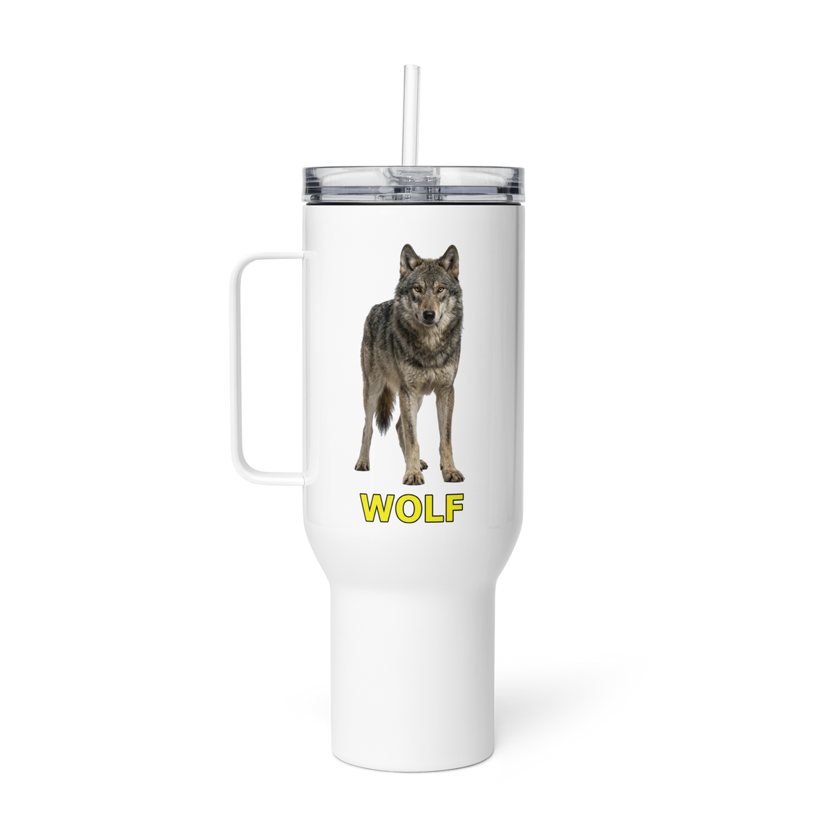 Wolf Travel Mug
