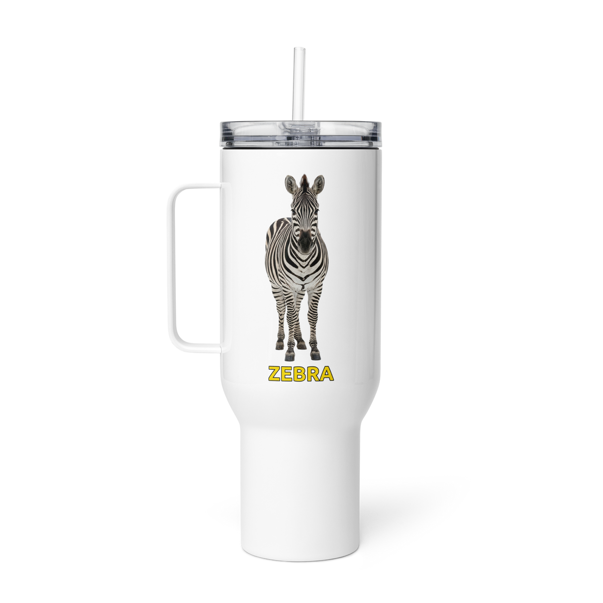 Zebra Travel Mug