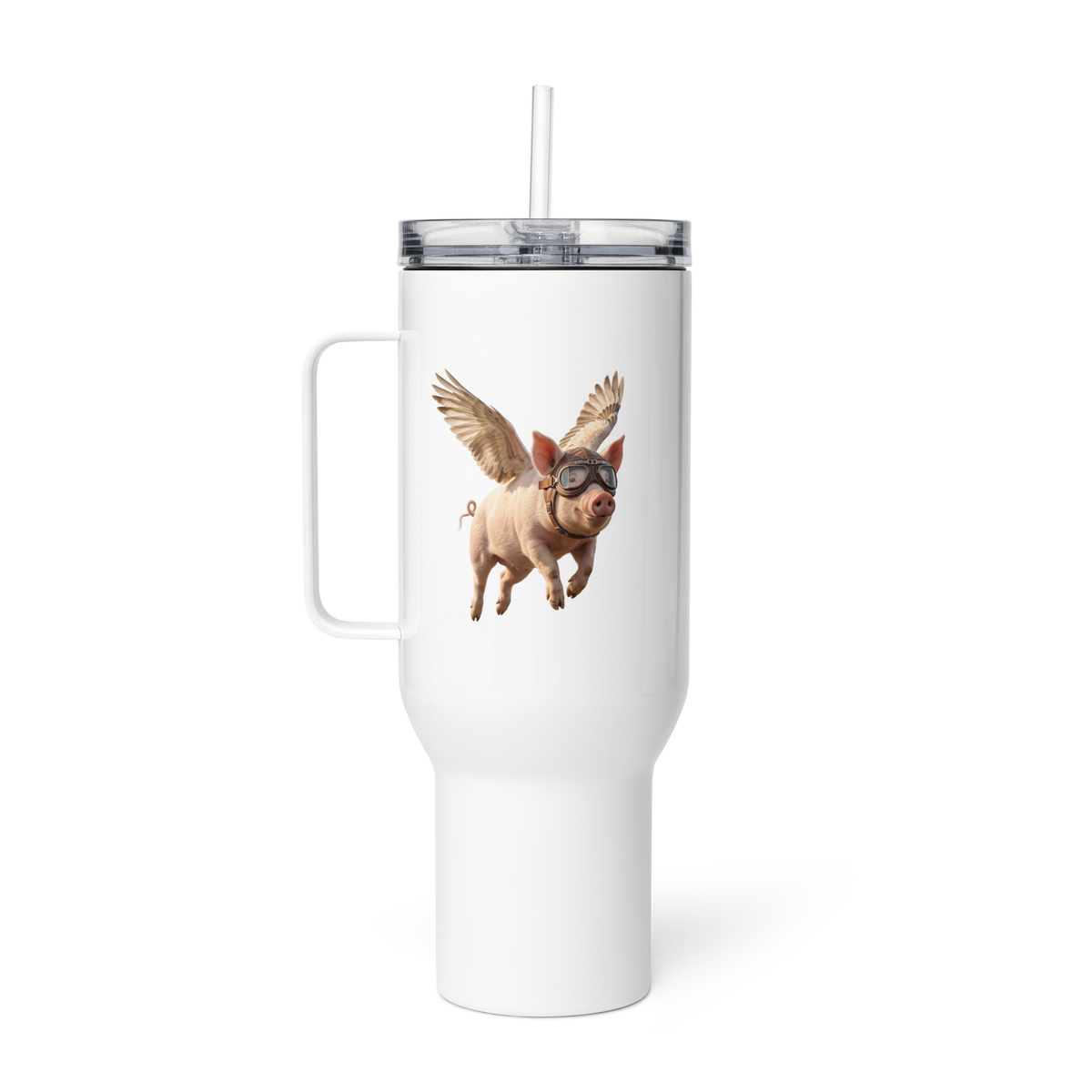 Flying Pig Travel Mug