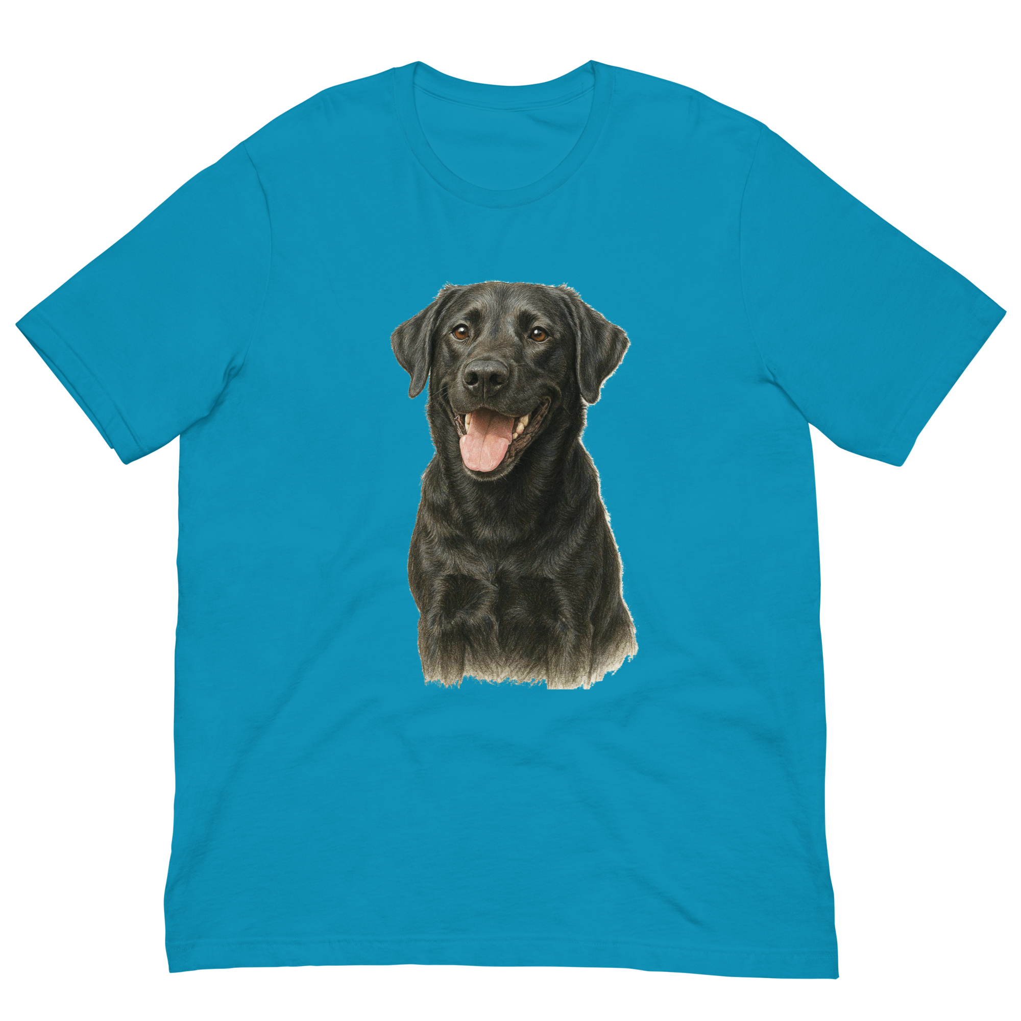 Black Labrador Unisex t-shirt
