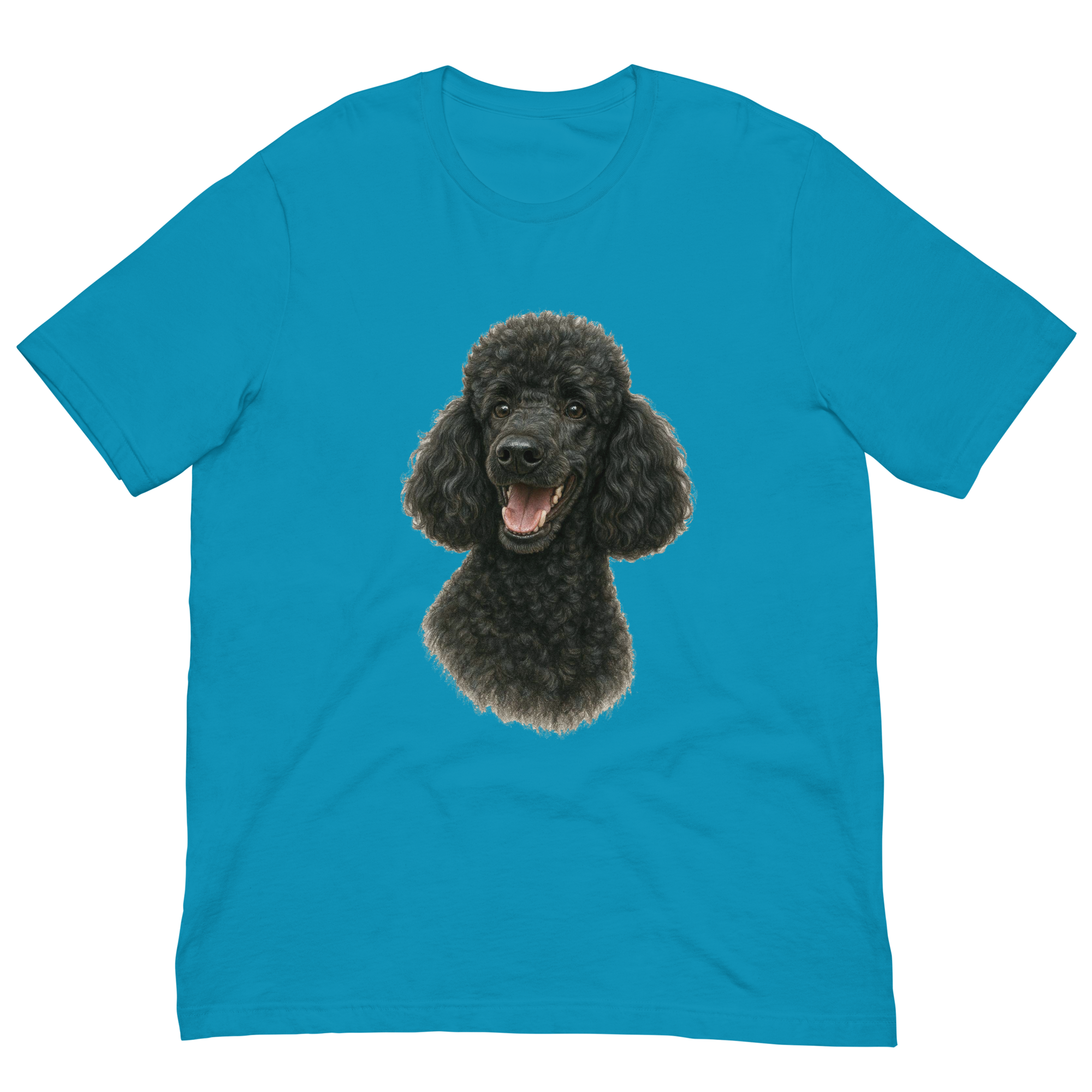 Black Poodle Unisex t-shirt