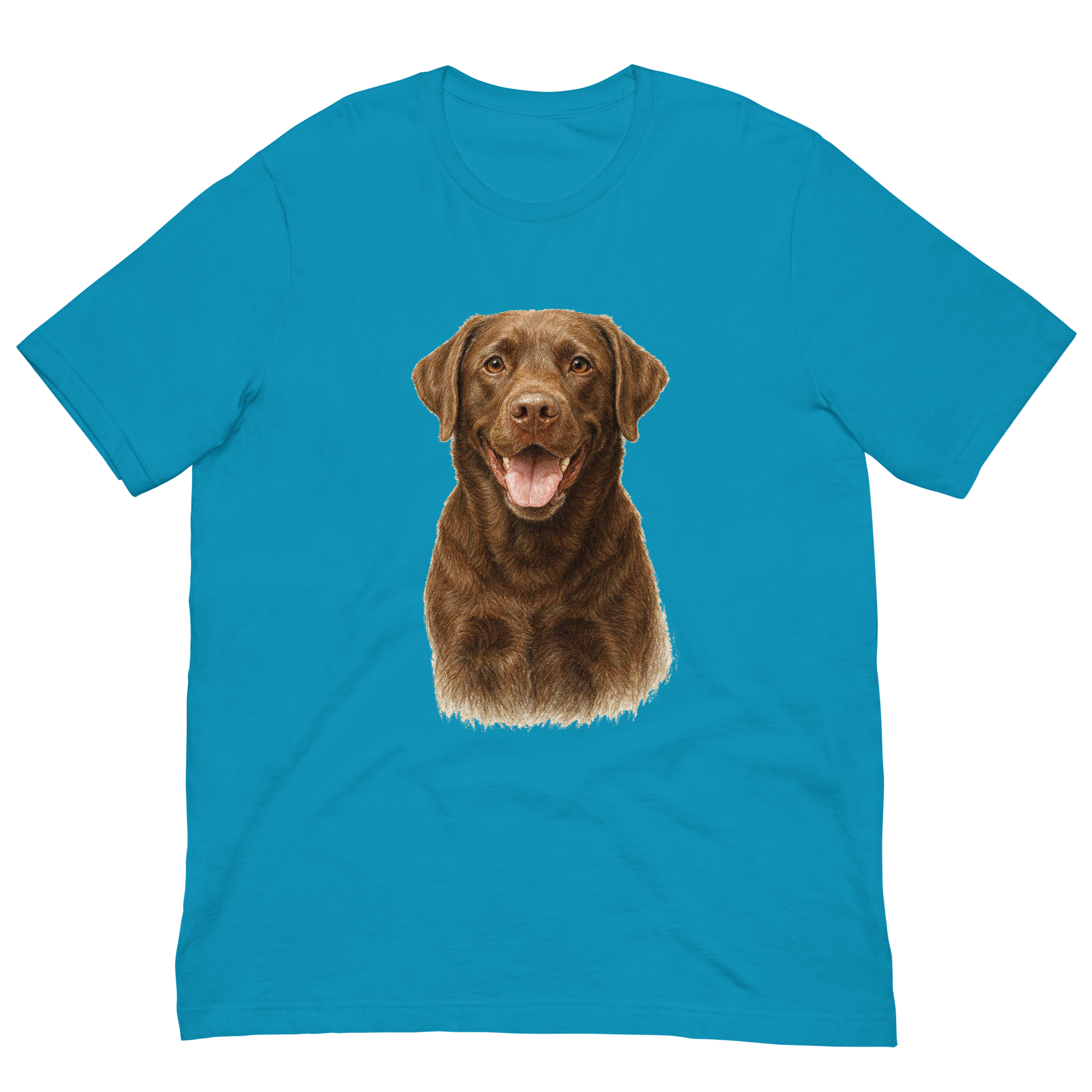 Chocolate Labrador Unisex t-shirt