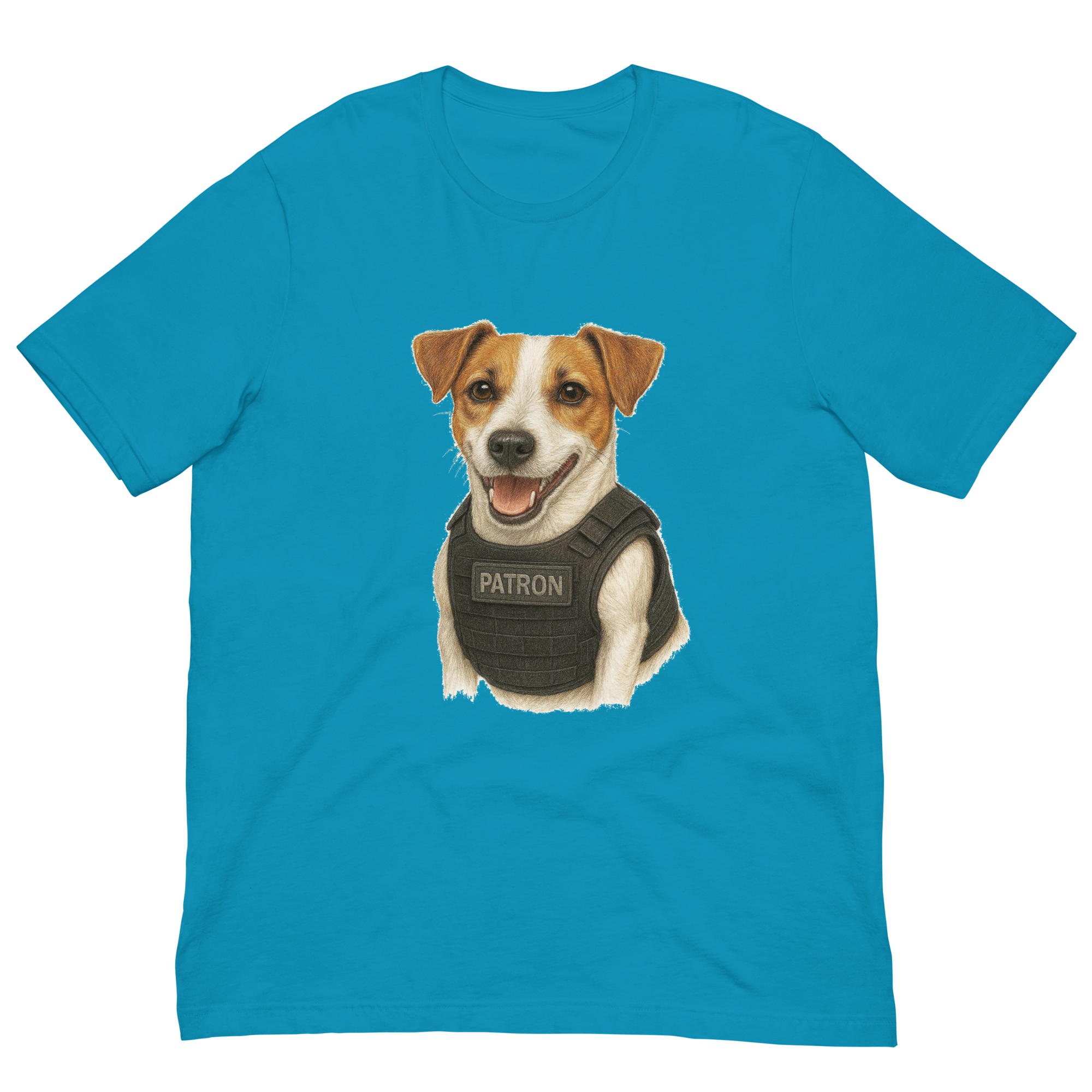 Jack Russell Terrier PATRON Unisex t-shirt