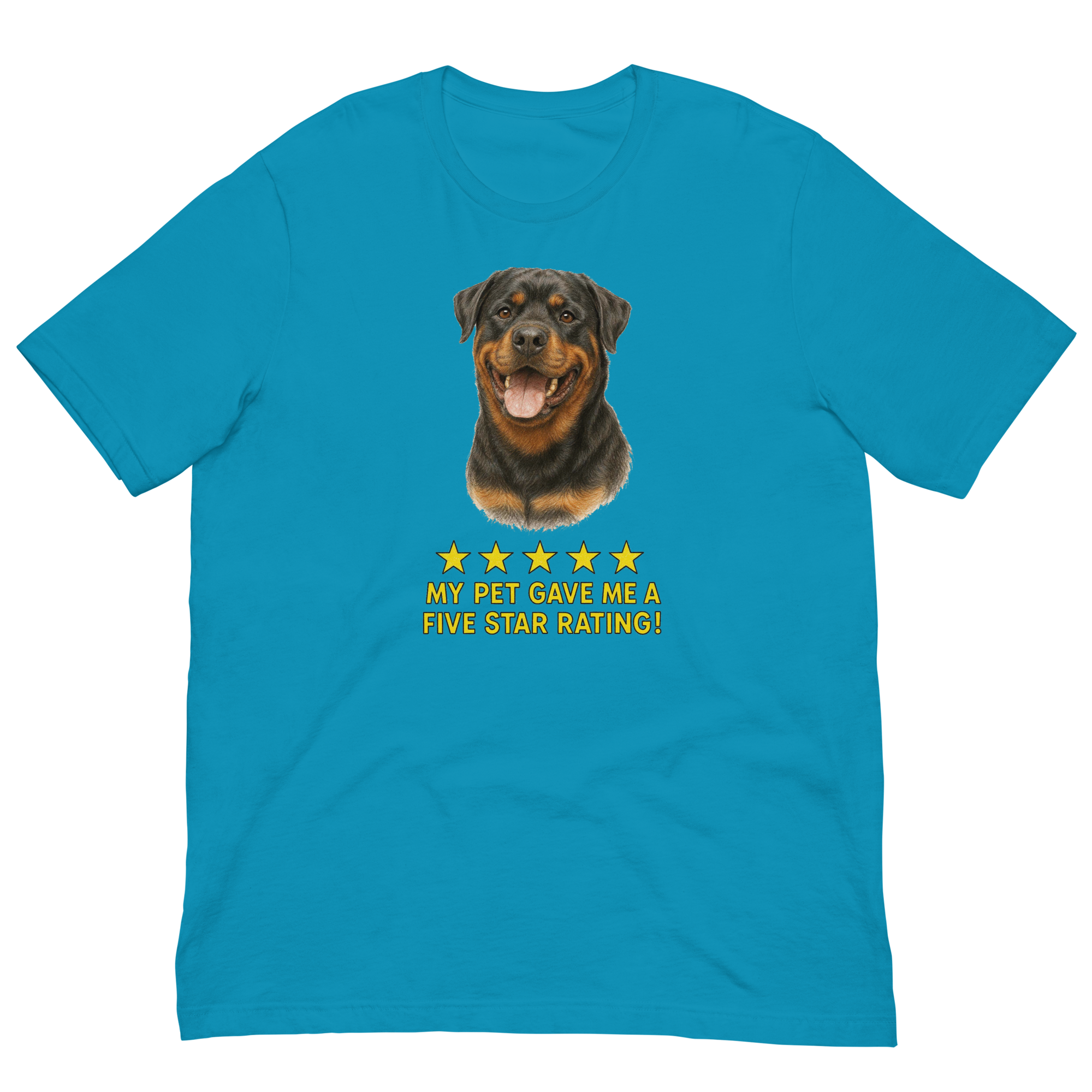 Rottweiler Rating Unisex t-shirt
