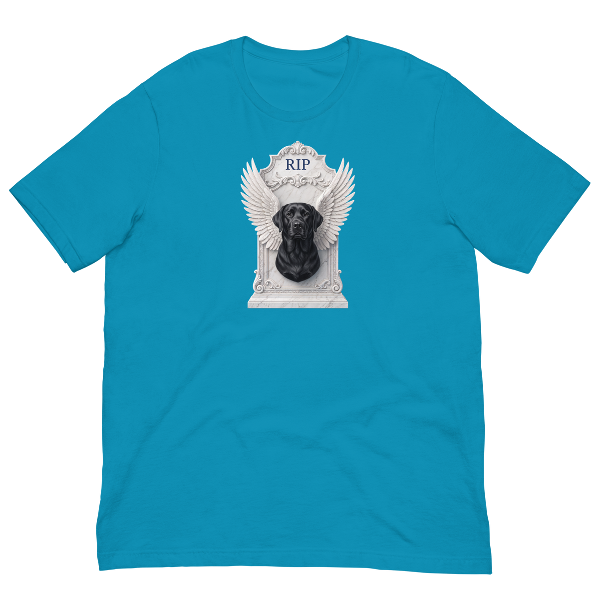 Black Labrador RIP Unisex t-shirt