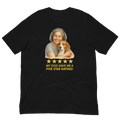 Salt & Pepper Woman with Beagle graphic tee - black