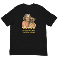 Salt & Pepper Woman with Boxer graphic tee - black