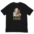 Salt & Pepper Woman with Scottie graphic tee - black